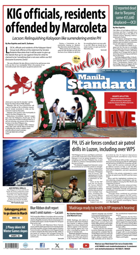 Cover of Manila Standard