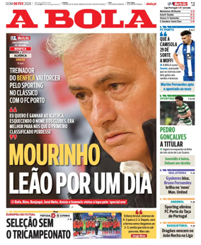 Cover of A BOLA (Portuguese)