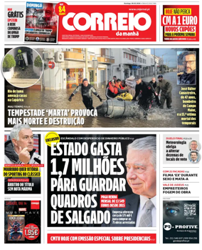 Cover of Correio da Manha Weekend