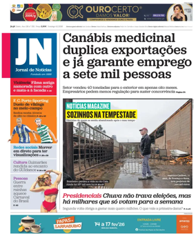 Cover of Jornal de Noticias