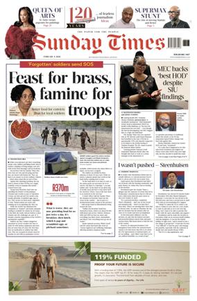 Cover of Sunday Times
