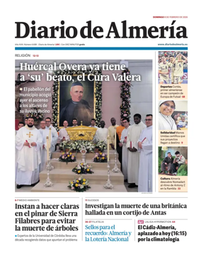 Cover of Diario de Almeria