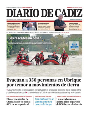 Cover of Diario de Cadiz
