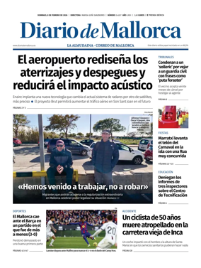 Cover of Diario de Mallorca