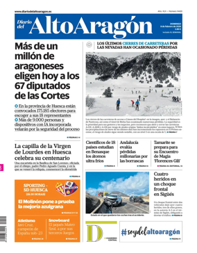 Cover of Diario del Alto Aragon