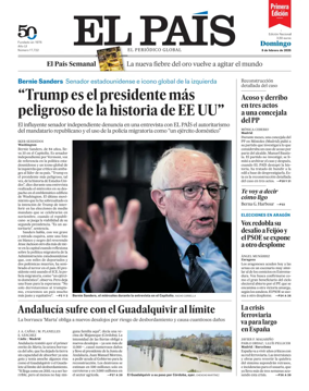Cover of EL PAIS primera edicion