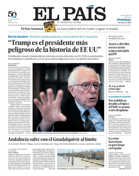 Cover of EL PAIS Andalucia