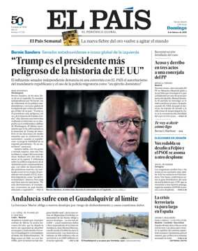 Cover of El Pais