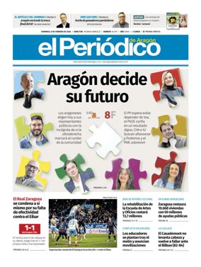 Cover of El Periodico Aragon