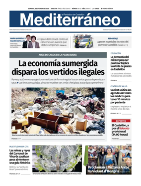 Cover of El Periodico Mediterraneo