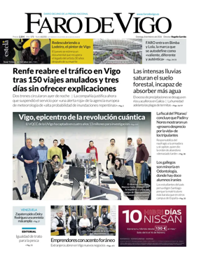 Cover of Faro de Vigo