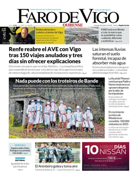 Cover of Faro de Vigo (Ourense)