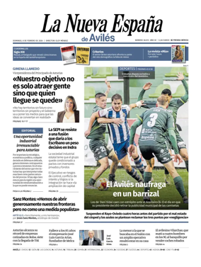 Cover of La Nueva Espana (Aviles)