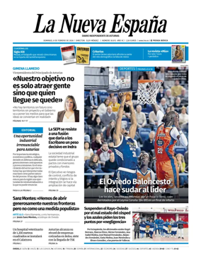 Cover of La Nueva Espana (Oviedo)