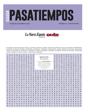 Cover of Pasatiempos | La Nueva Espana