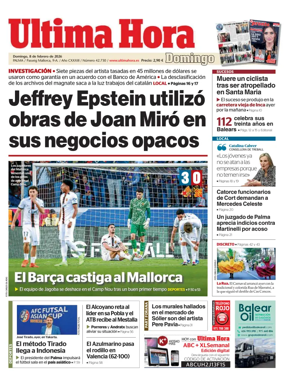 Cover of Ultima Hora