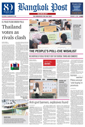 Cover of Bangkok Post