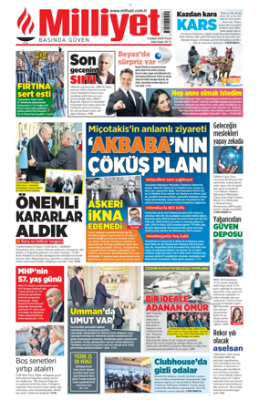 Cover of Milliyet