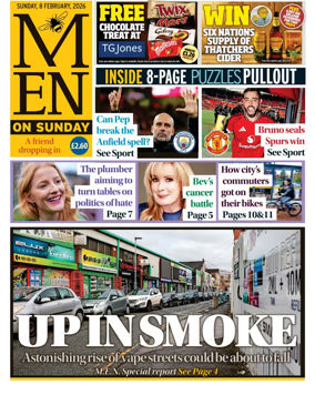 Cover of Manchester Evening News