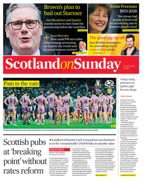 Cover of Scotland on Sunday