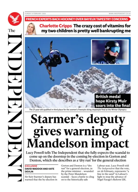 Cover of The Independent