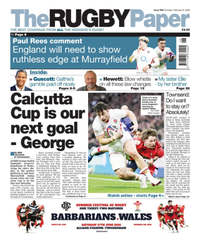 Cover of The Rugby Paper