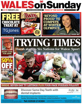 Cover of Wales On Sunday