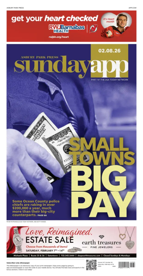 Cover of Asbury Park Press