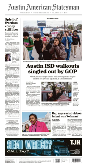 Cover of Austin American-Statesman