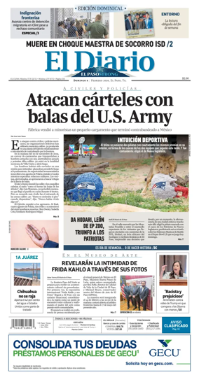 Cover of El Diario de El Paso
