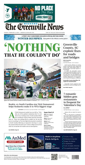 Cover of The Greenville News