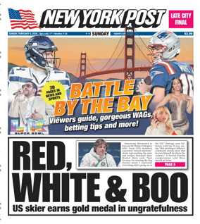 Cover of New York Post