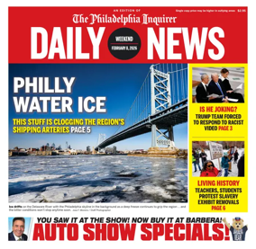 Cover of Philadelphia Daily News