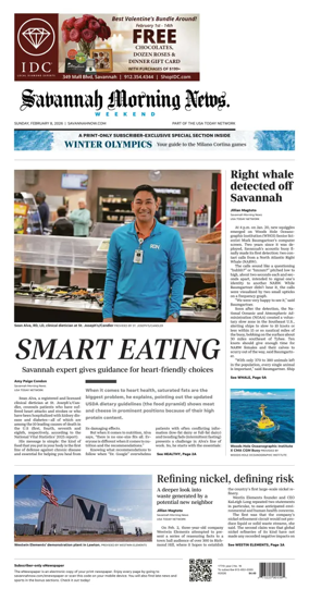 Cover of Savannah Morning News