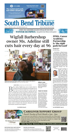 Cover of South Bend Tribune