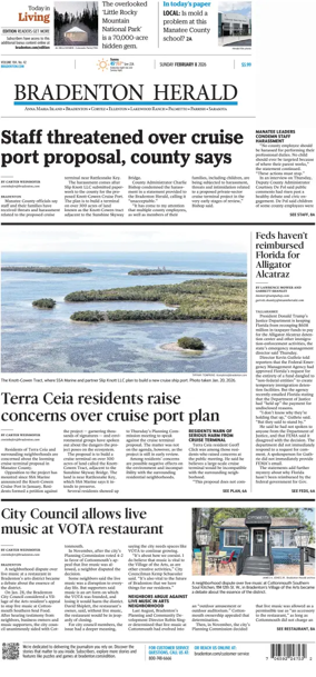 Cover of The Bradenton Herald (Sunday)