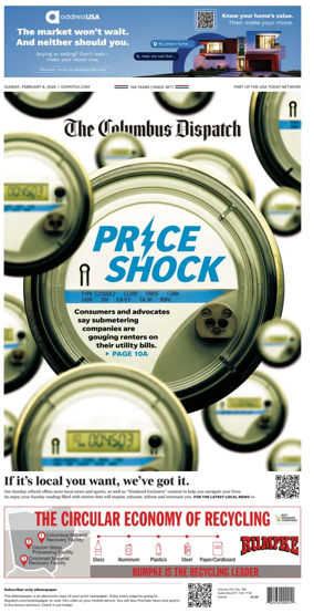 Cover of The Columbus Dispatch