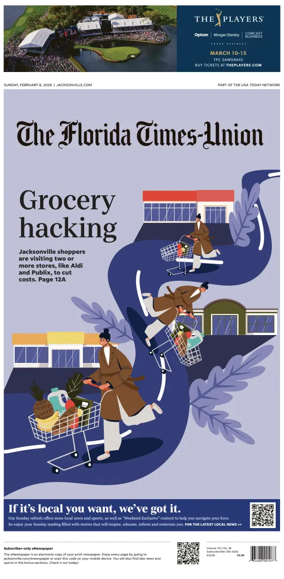 Cover of The Florida Times-Union
