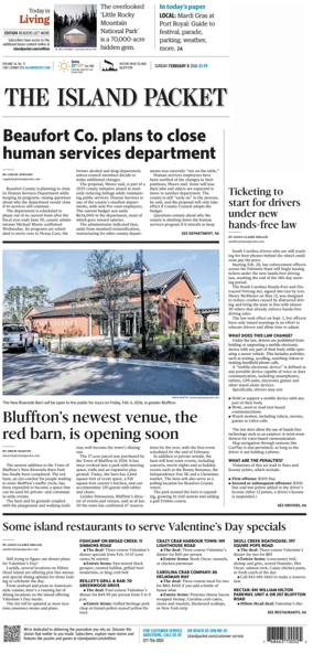 Cover of The Island Packet (Sunday)