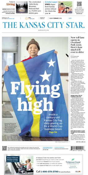 Cover of The Kansas City Star (Sunday)