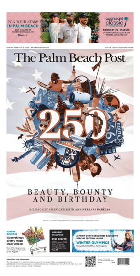 Cover of The Palm Beach Post