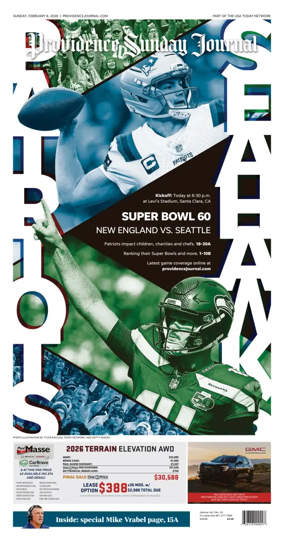 Cover of The Providence Journal