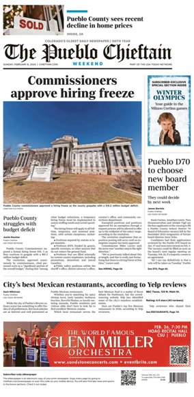 Cover of The Pueblo Chieftain