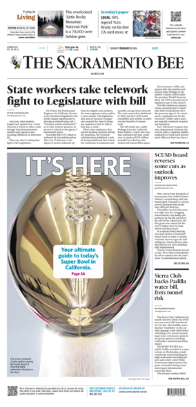 Cover of The Sacramento Bee (Sunday)