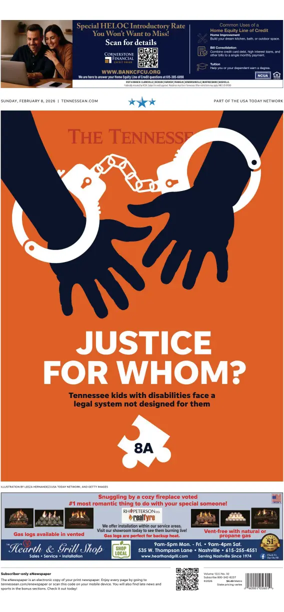 Cover of The Tennessean