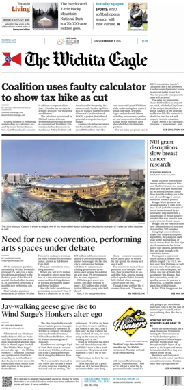 Cover of The Wichita Eagle (Sunday)