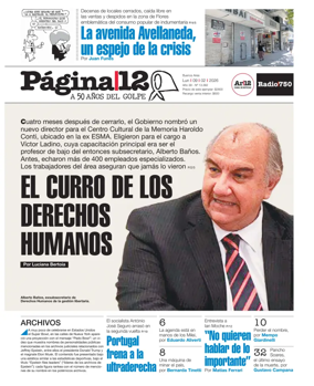 Cover of Pagina 12