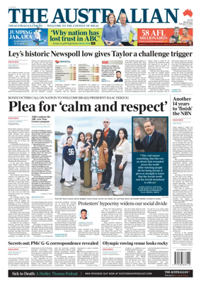 Cover of The Australian