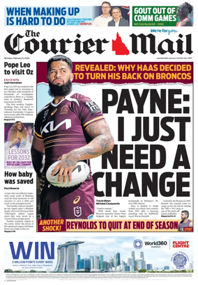 Cover of The Courier-Mail