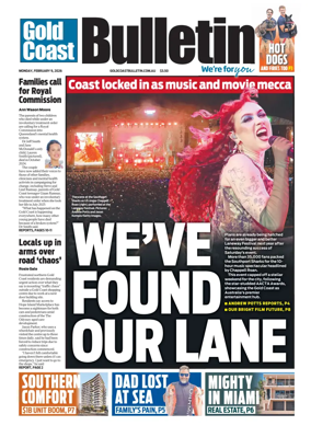 Cover of The Gold Coast Bulletin